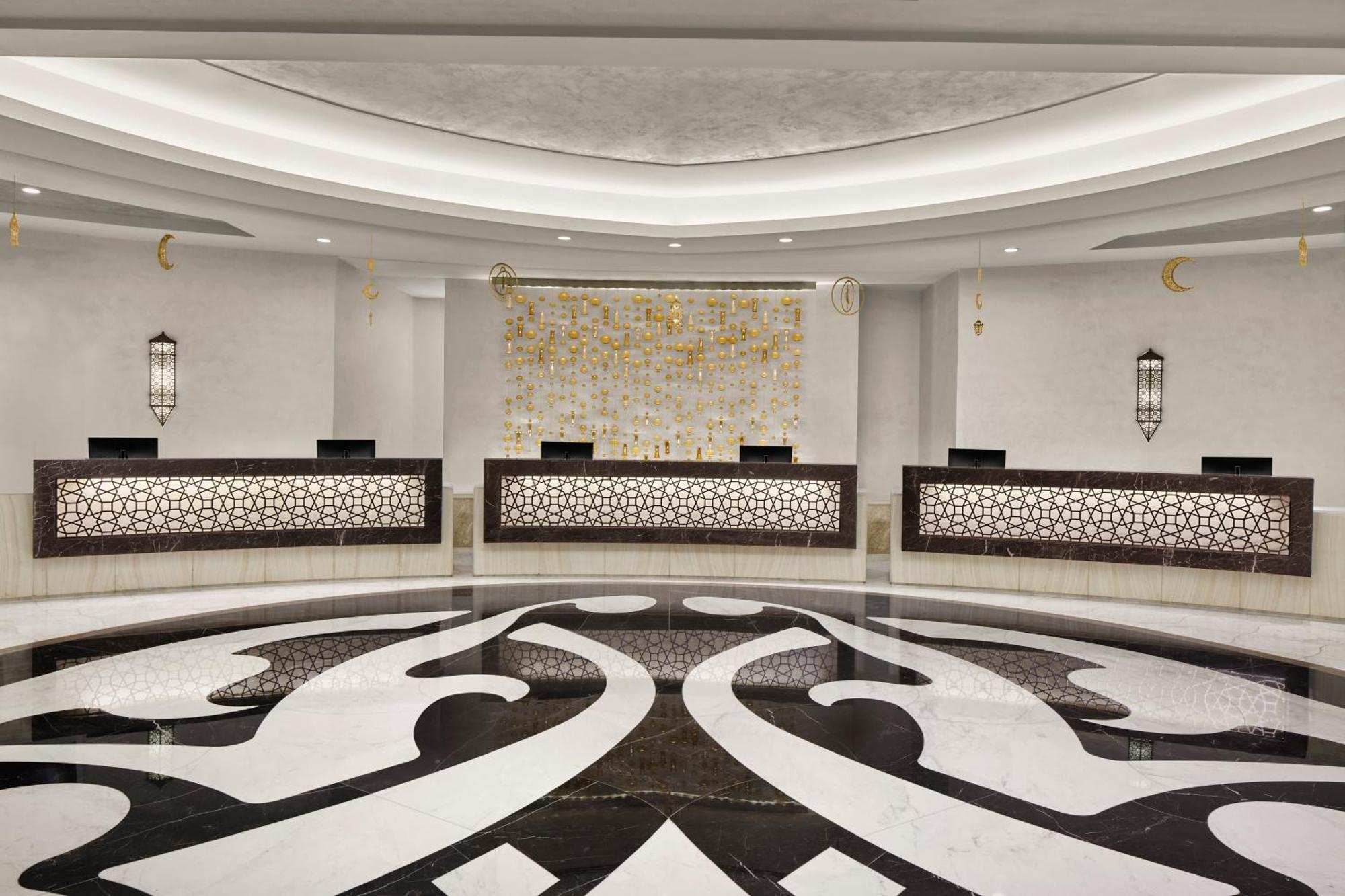 Conrad Jabal Omar Makkah Mecca Exterior foto The lobby of the hotel